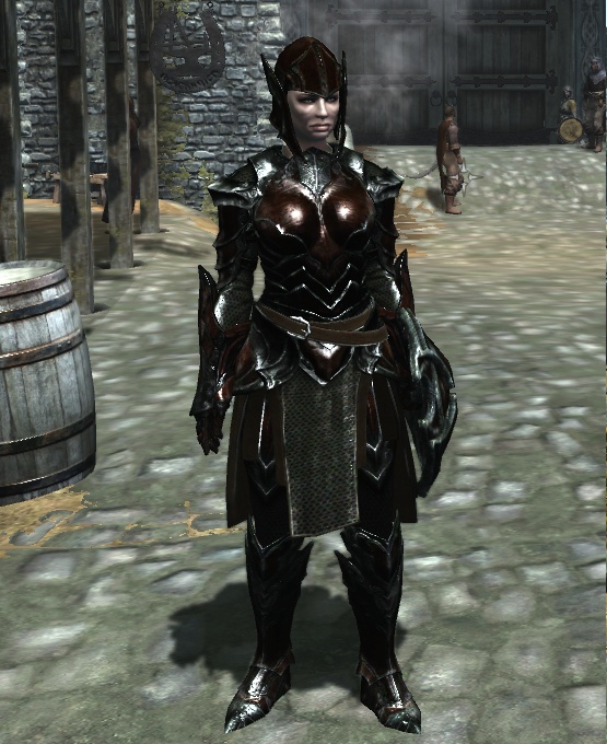 There are several different armor sets available in oblivion, both in heavy...