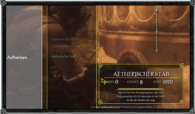 Aetherischer Stab